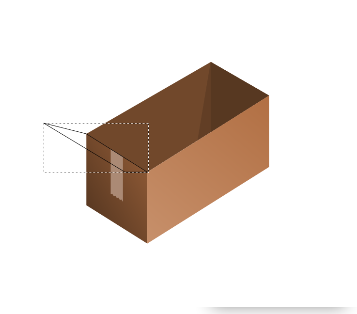 Рисуем векторную коробку в Inkscape