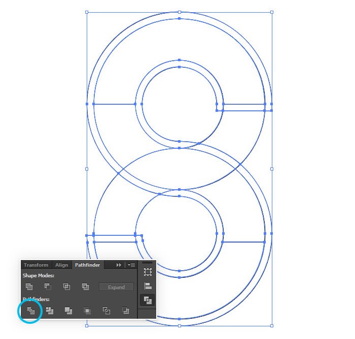 Рисуем глянцевый 3D-логотип в Illustrator