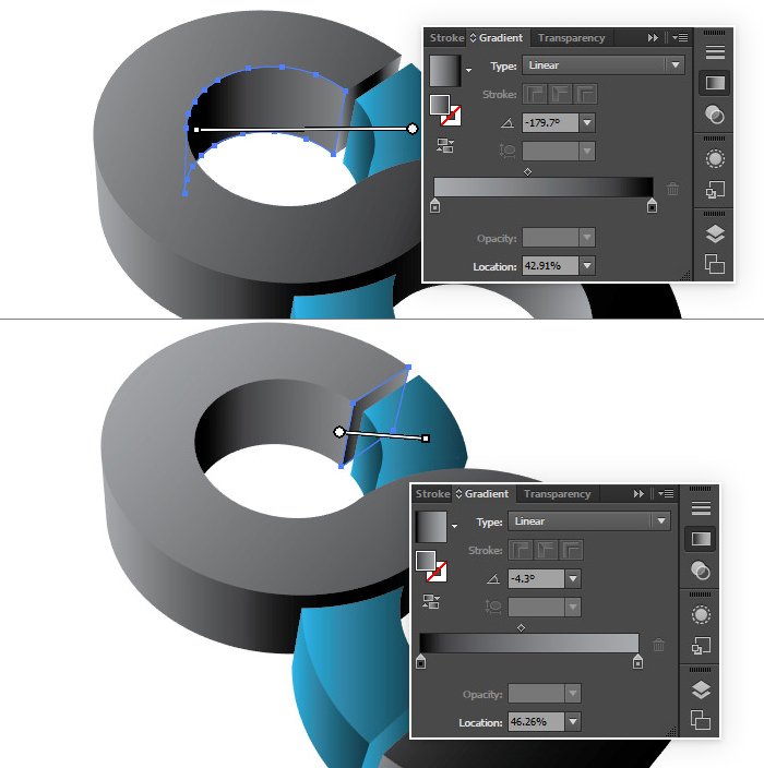 Рисуем глянцевый 3D-логотип в Illustrator